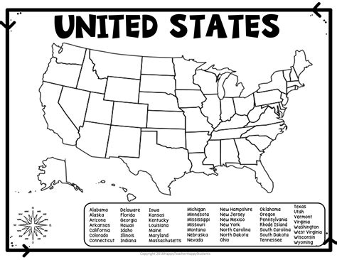 50 states map quiz